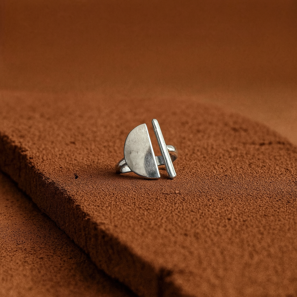 Lemi - Handmade African Brass Ring - Adjustable