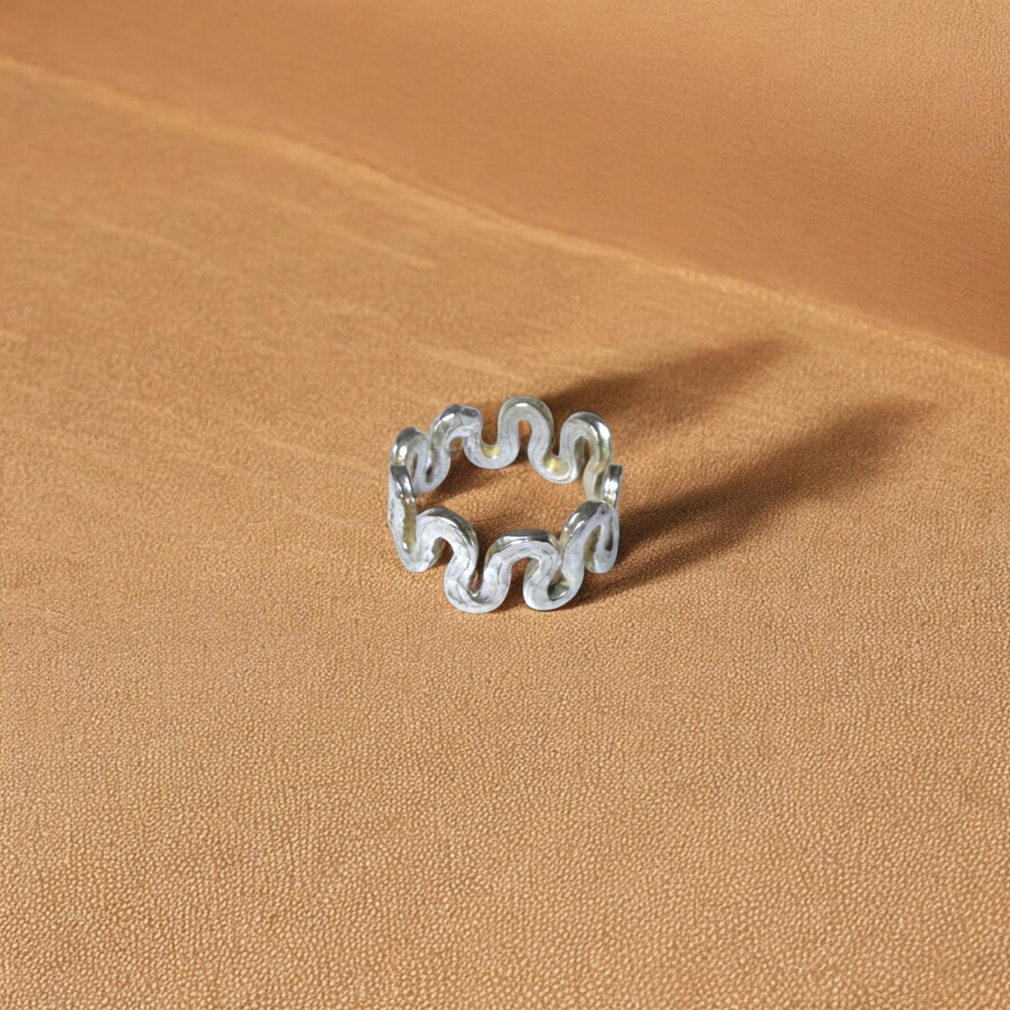 Seli - Bague artisanale - Laiton de fabrication africaine