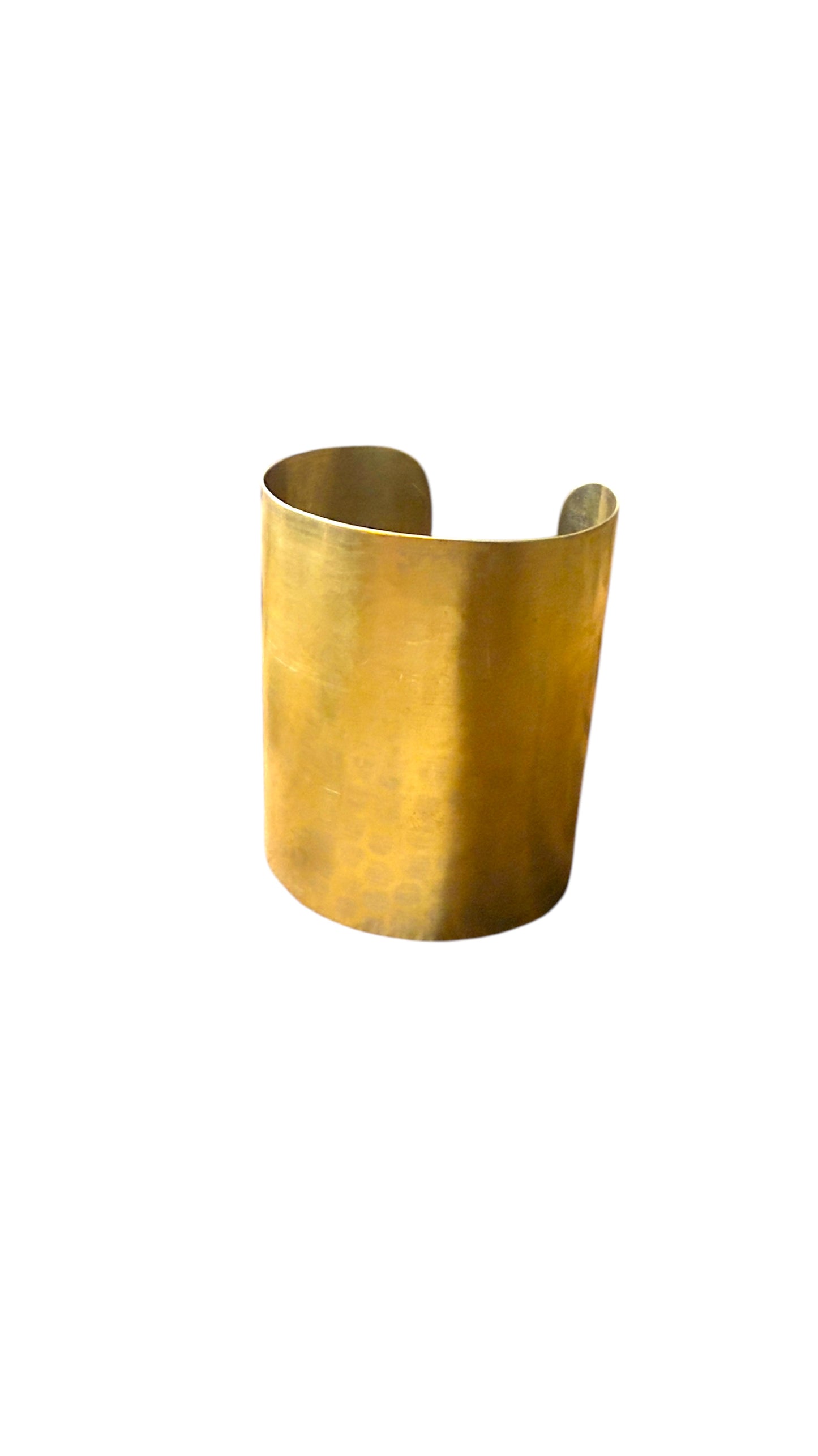 Finyé - Wide handmade copper cuff
