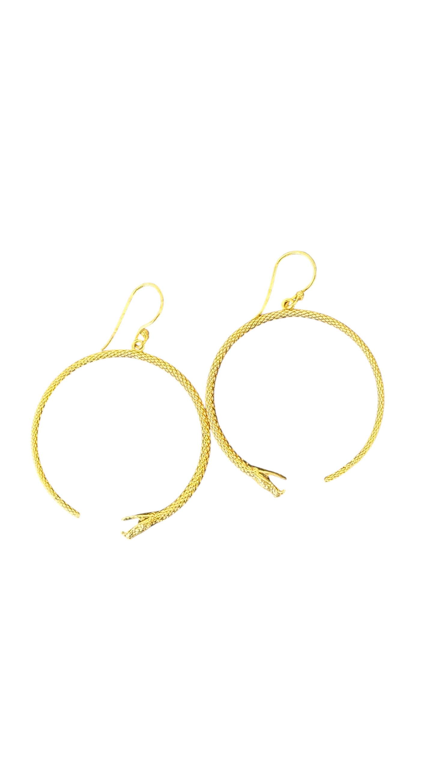 Kuti - Handmade Snake Shape Earrings