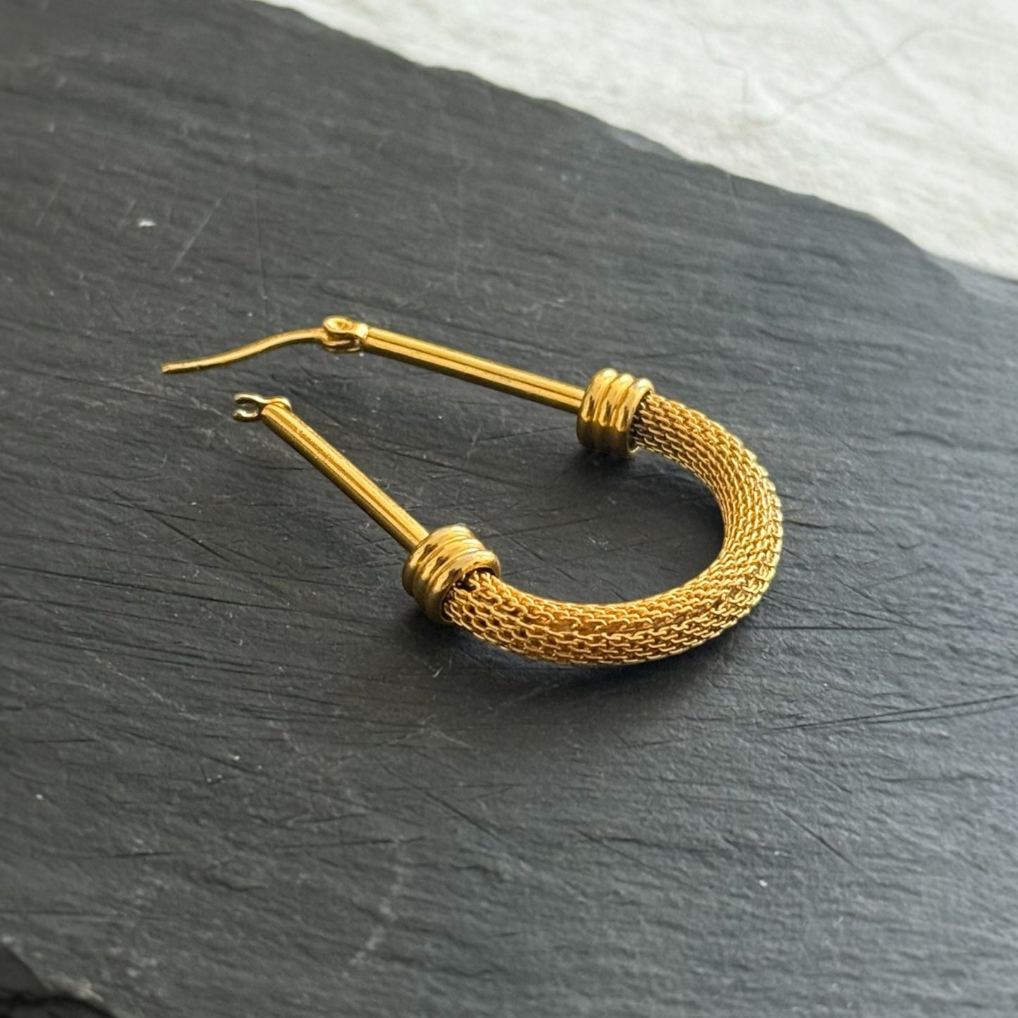 Zenu - Handmade Gold Plated Earrings - Made in Africa