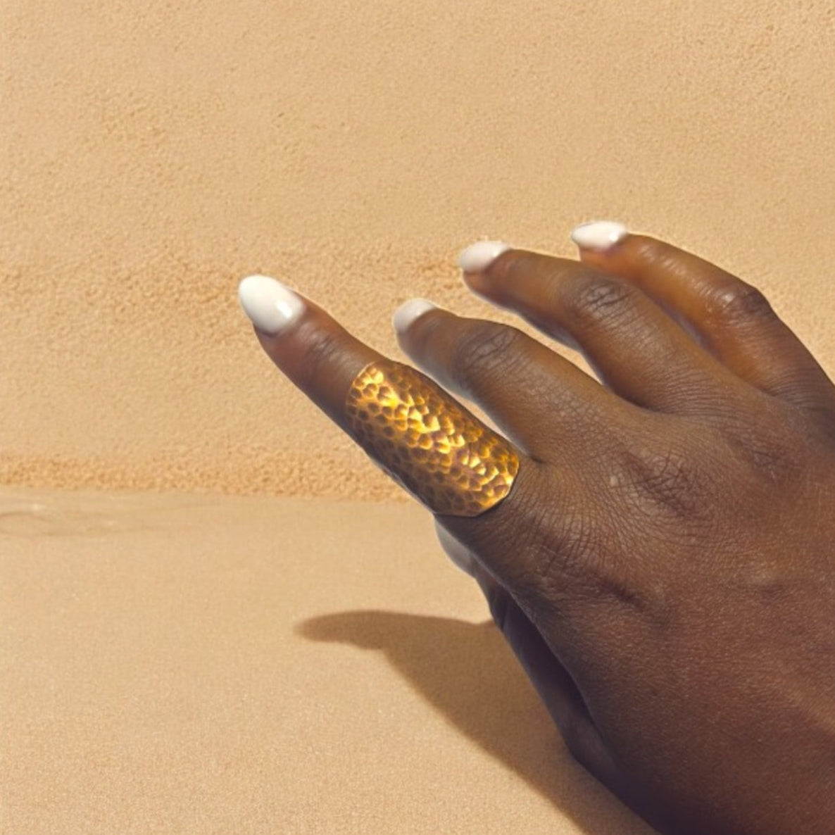 Dikalo - Copper Ring Handmade in West Africa - Lightweight