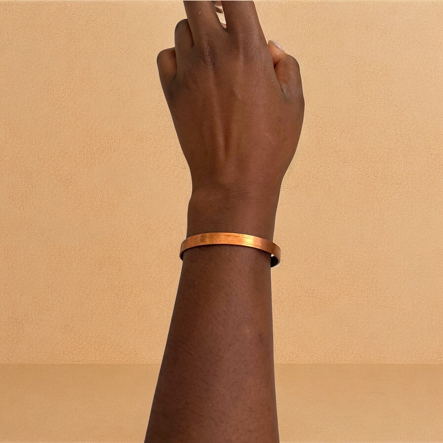 Lengo - Adjustable Copper bracelet- Handmade in Senegal, West Africa