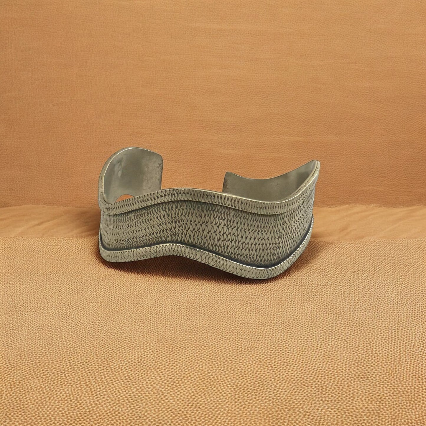 Sira - Metal Bangle Bracelet - Handmade in Senegal