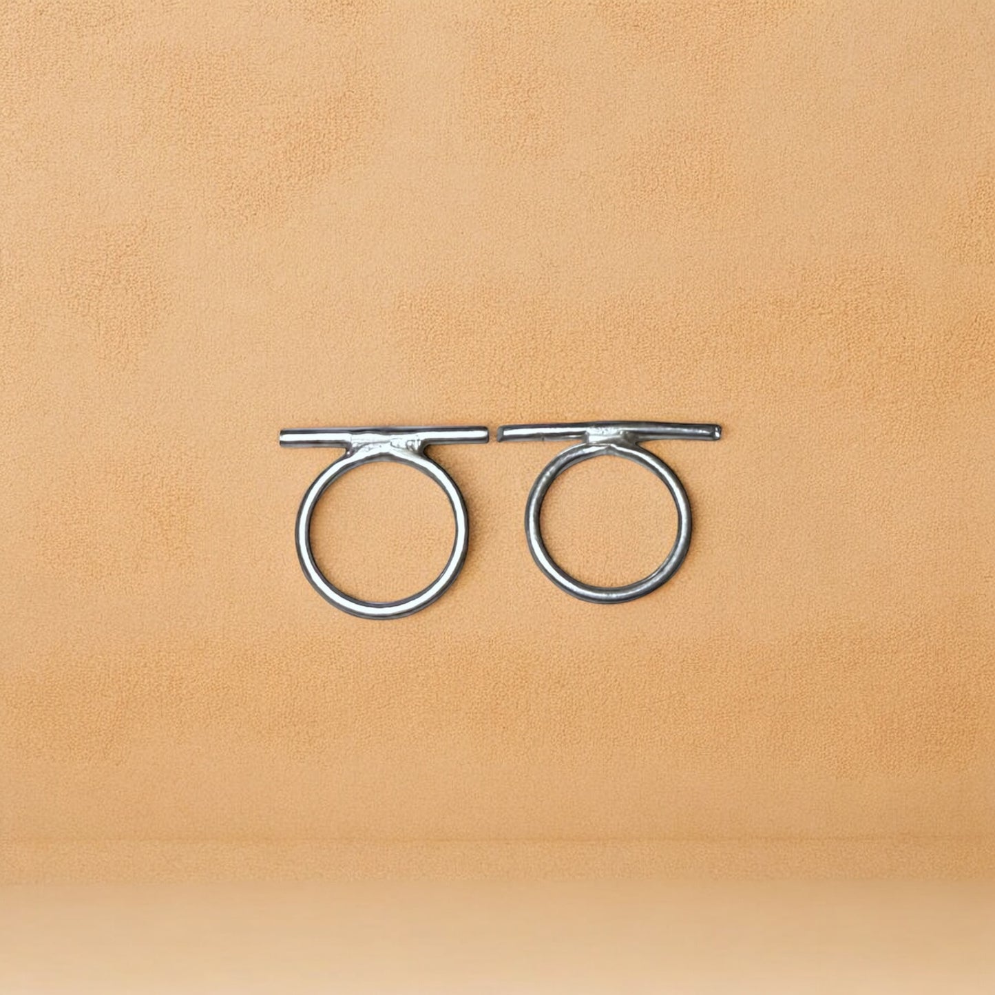 Tala - Handmade in Senegal - Brass Earrings - Lightweight