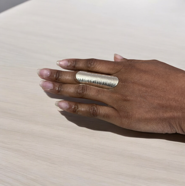 Nguvu - Bague en laiton africain faite à la main