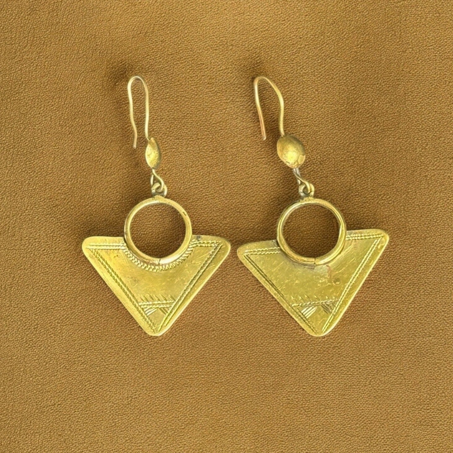 Zanbé - Handmade Brass Earrings
