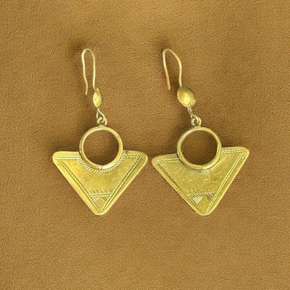 Zanbé - Handmade Brass Earrings