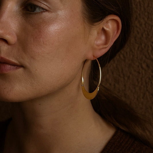 Kimi Moon shaped Earrings