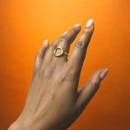 Dó - Handmade ring African Brass Ring