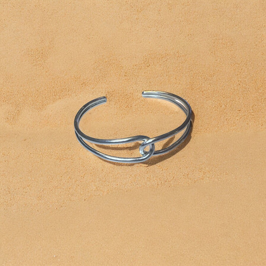 Jàlu - Handmade Adjust Cuff Bracelet - African Brass