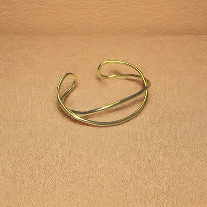 Fala Cuff - Handmade African Bracelet - Brass