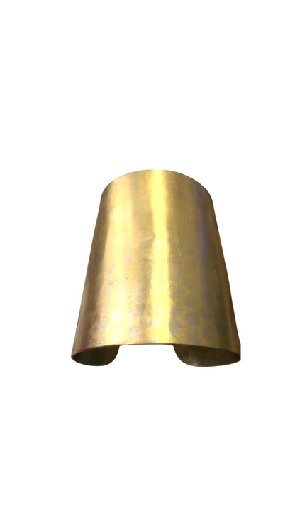 Finyé - Wide handmade copper cuff