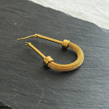 Zenu - Handmade Gold Plated Earrings - Made in Africa