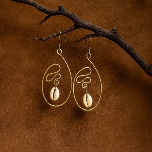 Kokoo Cowrie Earrings