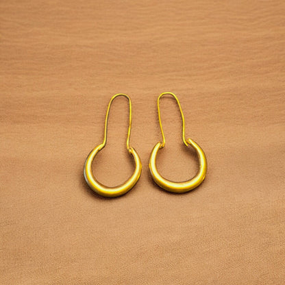Boucles d'oreilles pendantes faites à la main