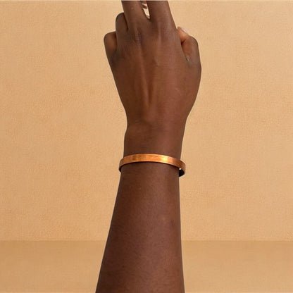 Lengo - Adjustable Copper bracelet- Handmade in Senegal, West Africa