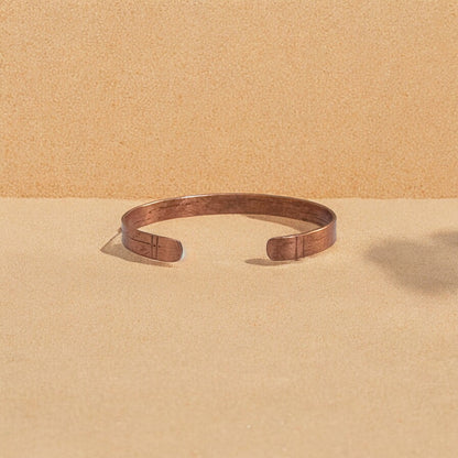 Lengo - Adjustable Copper bracelet- Handmade in Senegal, West Africa
