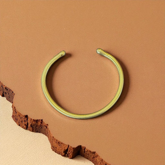 Tano - Adjustable Handcrafted Bracelet - Brass - Made in Africa