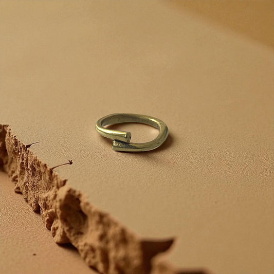 Kere - African Handmade Brass Ring